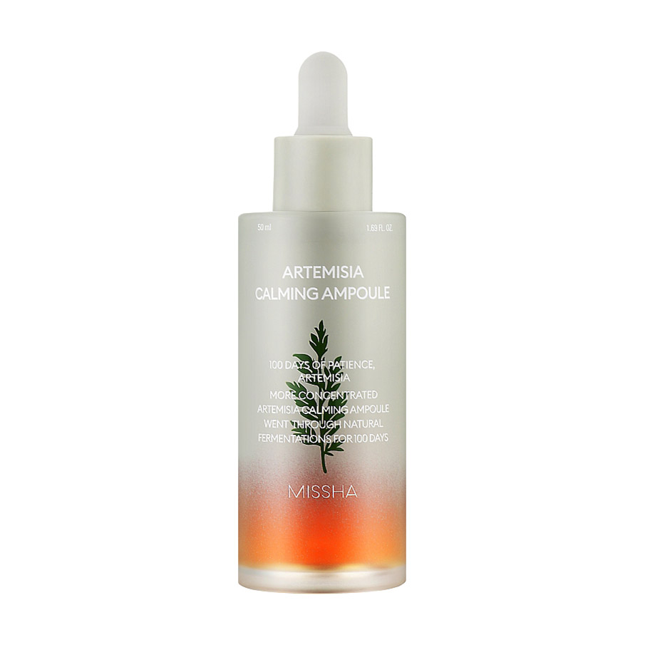 Заспокійлива ампульна сироватка для обличчя Missha Artemisia Calming Ampoule з полином, 50 мл